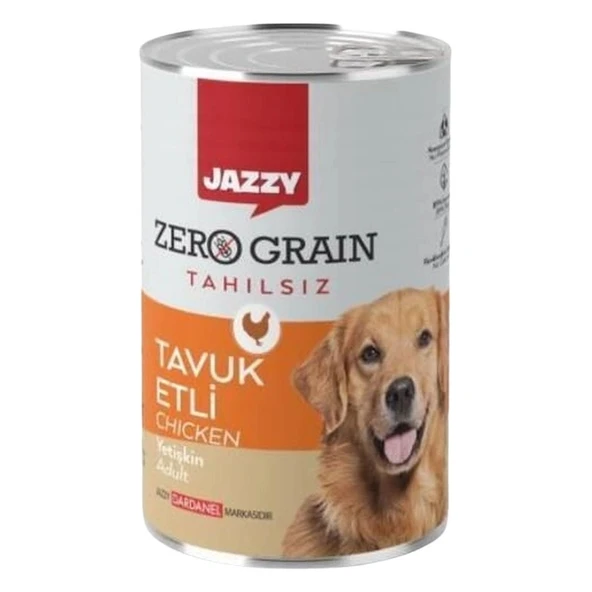 Jazzy Tavuk Etli Köpek Yetişkin Köpek Konservesi 380 Gr ürün görseli 1