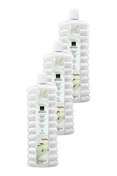 Avon Zambak Banyo Köpüğü 1 Lt. Üçlü Set ürün görseli 1