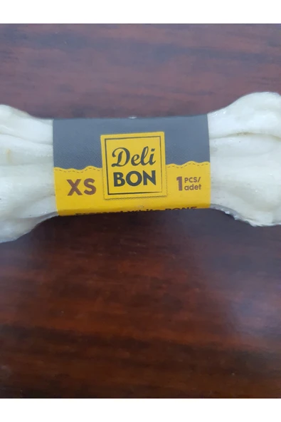 PATİLİMARKET preslenmiş kemik 7 cm beyaz ürün görseli 1