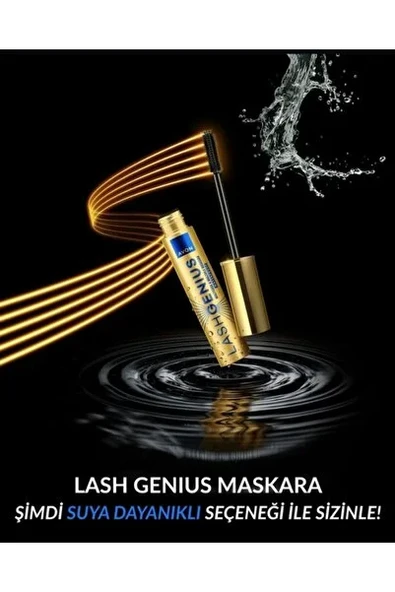 Avon lash genius suya dayanıklı maskara 10 ml ürün görseli 1