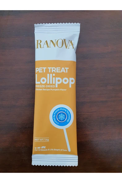 PATİLİMARKET kedi lolipop tavuk balkabaklı ürün görseli 1