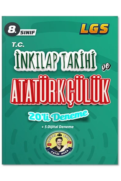 8. Sınıf Sosyal Kale 20'li Deneme Sosyal Kale ürün görseli 1