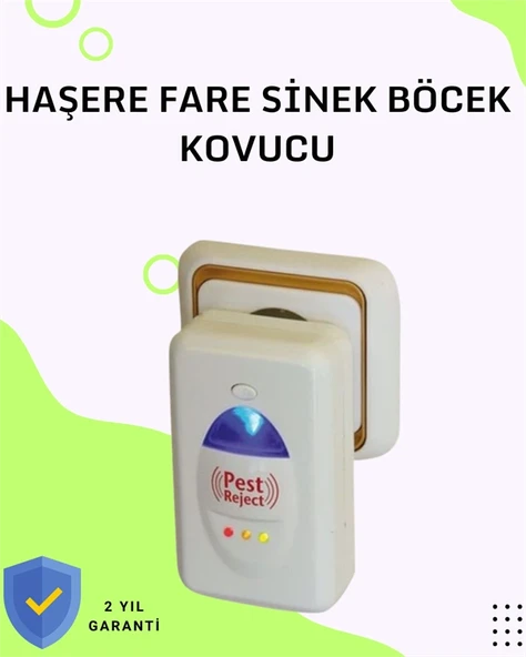 Bakım Gerektirmeyen Ultrasonik Haşere Kovucu – Uzun Ömürlü Kullanım ürün görseli 1