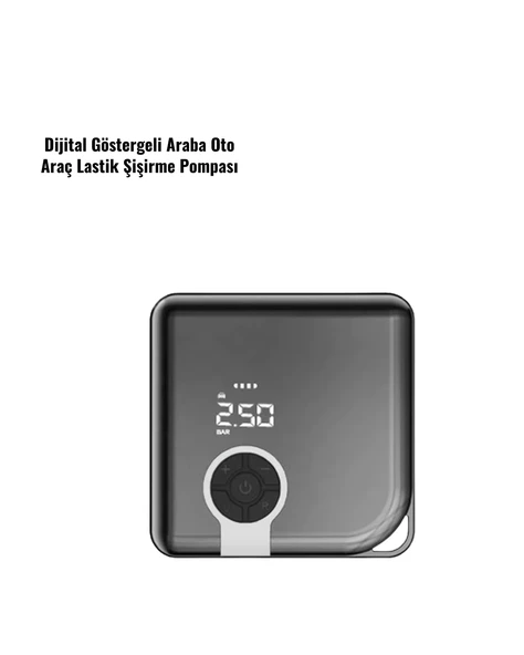 Zc001 Led Ekranlı Araç Pompası ürün görseli 1