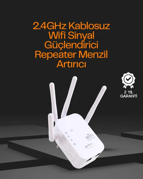 Çok Antenli Kablosuz Ağ Kapsama Alanı Genişletici ürün görseli 1