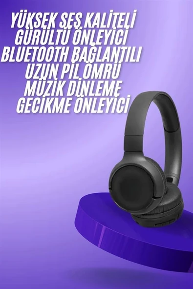 2025 Model Kulak Üstü Bluetooth Hoparlör Anc Özellikli ürün görseli 1
