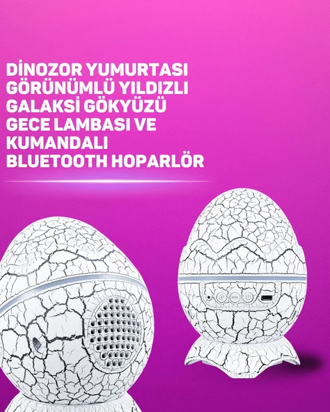 Bluetooth Hoparlör Özellikli 7 Renkli Gece Aydınlatması ürün görseli 1