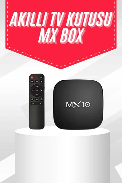 Mx Box Android Tv Media Sound 4k Ultra Hd Görüntü Kaliteli ürün görseli 1