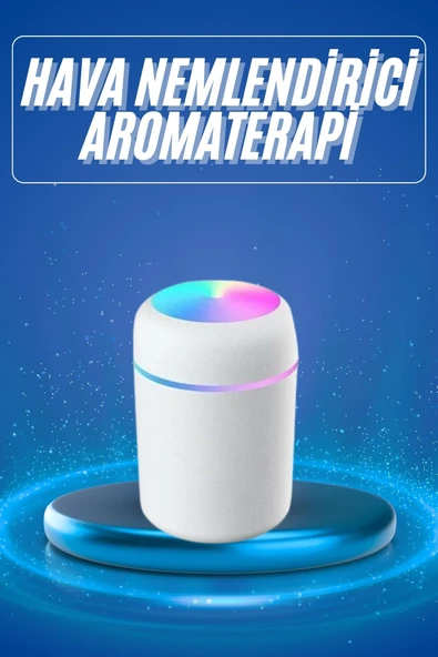 Rgb Işıklı Ulrasonik Ledli Hava Nemlendirici Buhar Makinesi Buhardanlık ürün görseli 1