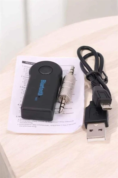 Bluetooth Araç Kiti Bt 350 Aux Çıkışlı Tüm Araçlara Uyumlu ürün görseli 1