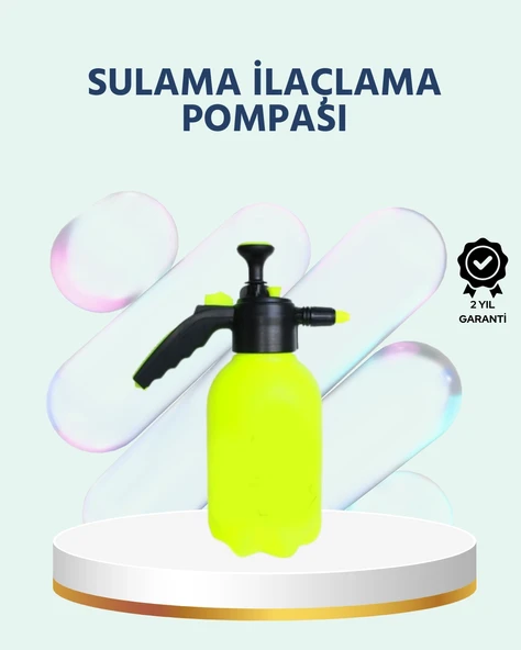 Basınçlı El Pompası 2 Litre Bakır Nozul Ayarlı Jet Ve Dağınık Atım ürün görseli 1