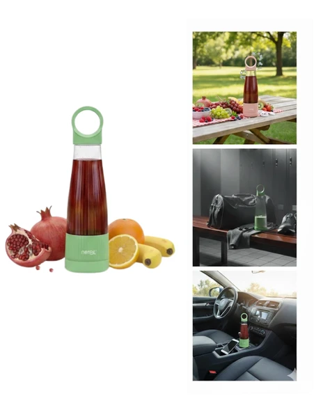 Nbx4335 Blender Bardak Yeşil - Resim 4