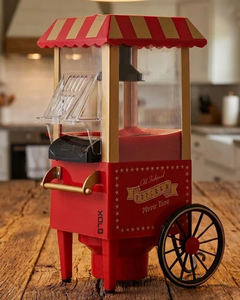 5 Dakikada Popcorn Hazırlayan Yağsız Patlatma Makinesi ürün görseli 1