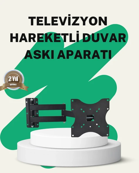 22–49 İnç Tv Uyumlu Hareketli Duvar Askı Aparatı ürün görseli 1