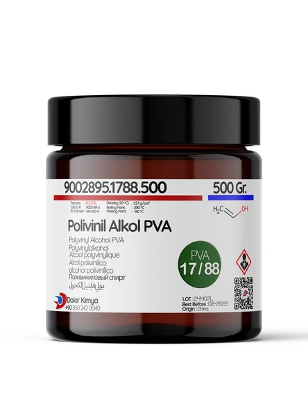 Polivinil Alkol 1788 - 500 Gram (PVA 1788, Polyvinyl Alcohol 17/88) ürün görseli 1