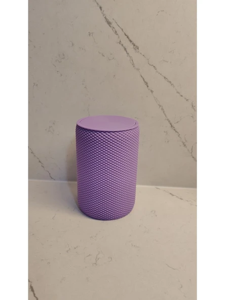 Nesli Dekor  Mini Masaüstü Çöp Kovası - Lavanta Moru ürün görseli 1