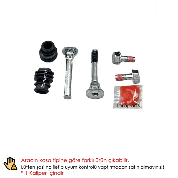 Jaroparts Hyundai Accent ERA - Rio 2006-2011 Ön Fren Kaliper Pim Takımı 58162-1G000 ürün görseli 1