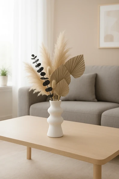 15 cm 3D Baskı Dekoratif Vazo ürün görseli 1