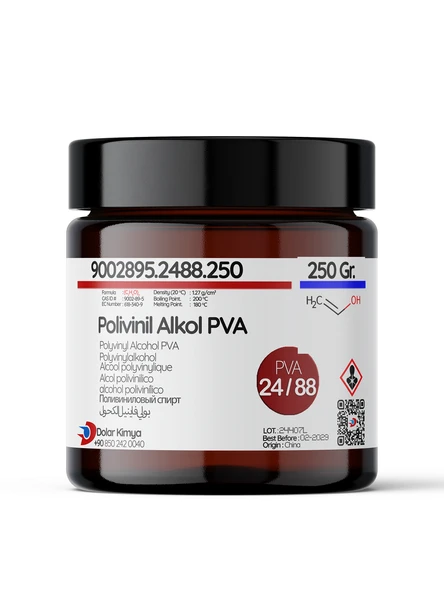 Polivinil Alkol 2488 - 250 Gram (PVA 2488, Polyvinyl Alcohol 17/88) ürün görseli 1