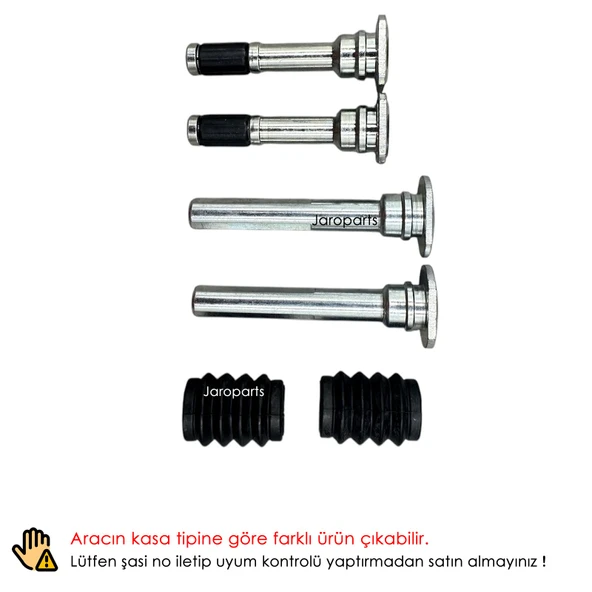Jaroparts Nissan Primera Ön Fren Kaliper Pim Takımı (P12) 2002-2006 D1139-71J0A ürün görseli 1