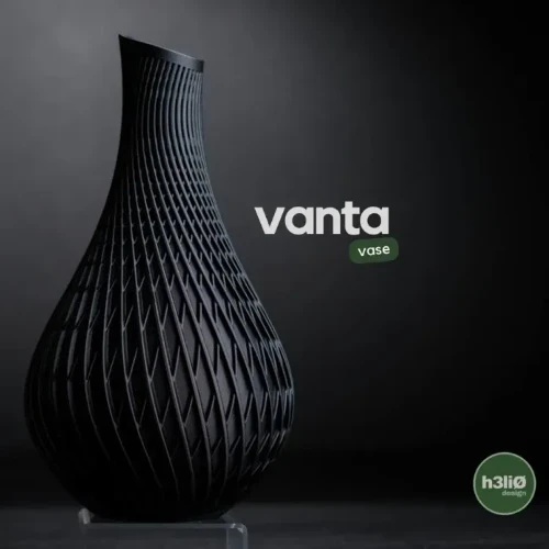 Desenli Dekoratif Vazo - 18 cm ürün görseli 1