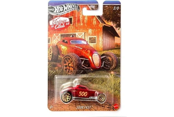 Vintage Silver Series Arabalar - S000 Fast ürün görseli 1