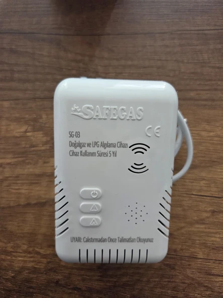 Safe Gaz Dogalgaz ve lpg alarm cıhazı ürün görseli 1