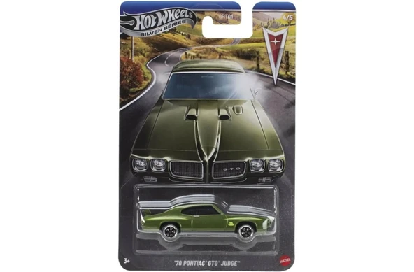 Araba Modeli '70 Pontiac Gto Judge 1/64 Ölçek Metal Materyal ile Koleksiyonluk ürün görseli 1