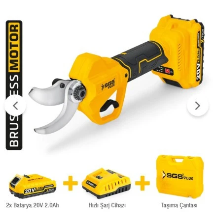 Sgs 5558 Bag Budama Makası 2 Batarya lı ürün görseli 1