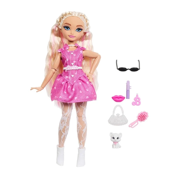 JKP50 Barbie Dream Besties Barbie Malibu ve Aksesuarları ürün görseli 1