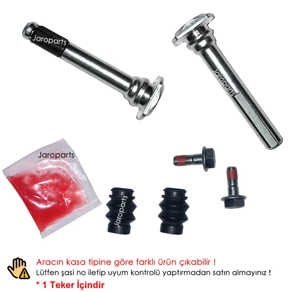 Jaroparts Toyota Corolla Ön Fren Kaliper Pim Takımı (E180) 2012-2019 ürün görseli 1