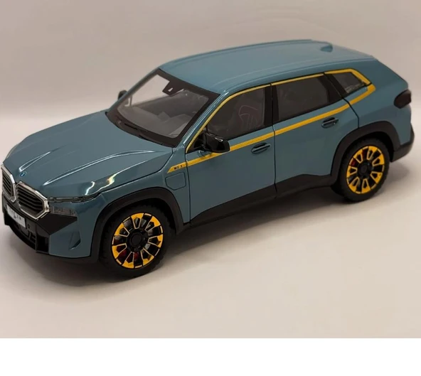 Hobbiez World BMW XM Mavi 1/24 Model Araba ürün görseli 1