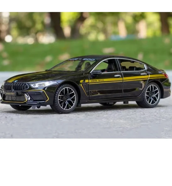 Hobbiez World BMW M8 MH8 800 Manhart Siyah 1/24 Model Araba ürün görseli 1
