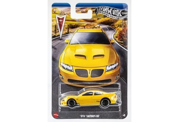 Hot Wheels Silver Series 1:64 Tekli Arabalar - 06 Pontıac Gto ürün görseli 1