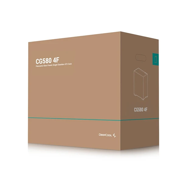Deepcool Cg580-4f Atx Mid Tower Gaming Oyuncu Kasa ürün görseli 1