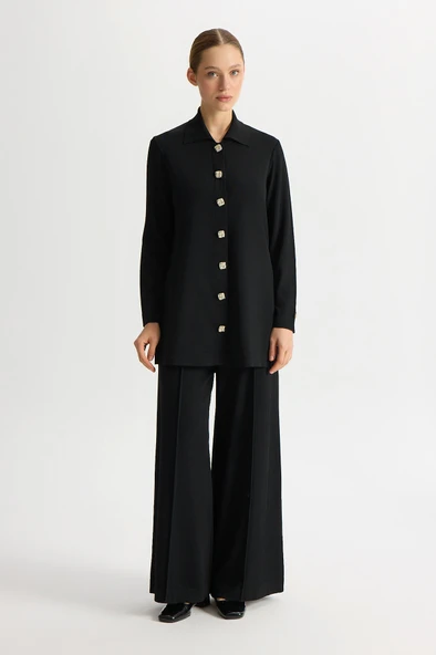 T26Y-7005 MISSDALIDA DÜZ RENK TRİKO PANT. ETEK ürün görseli 1