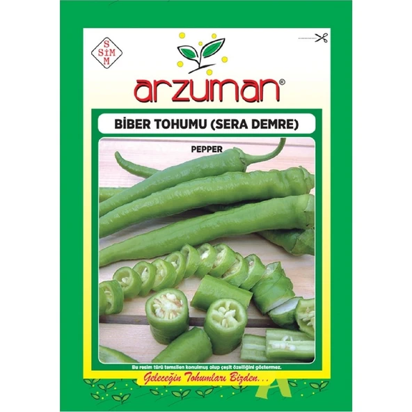Biber Tohumu - Sera Demre Çeşidi - (5 Gr) ürün görseli 1
