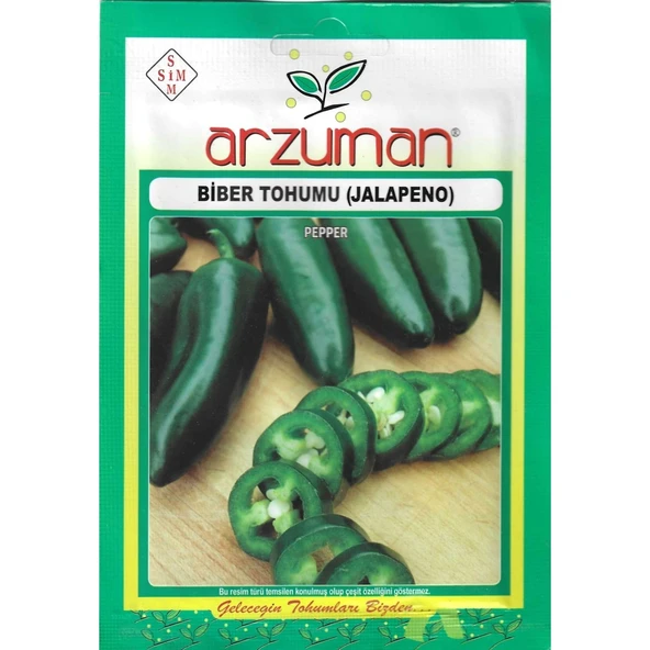Jalepone Biber Tohumu 5 gr Arzuman Tohumculuk ürün görseli 1