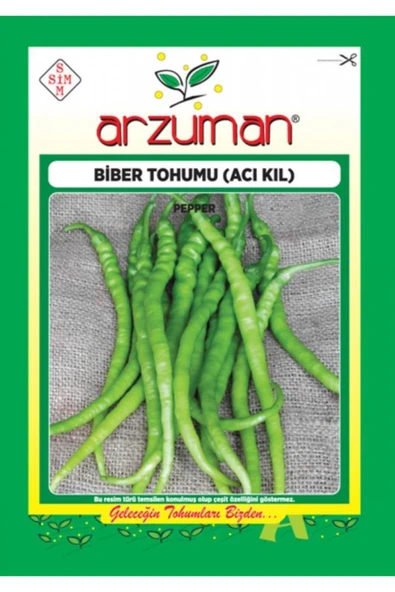 Acı Kıl Sivri Biber Tohumu 10 gr ürün görseli 1