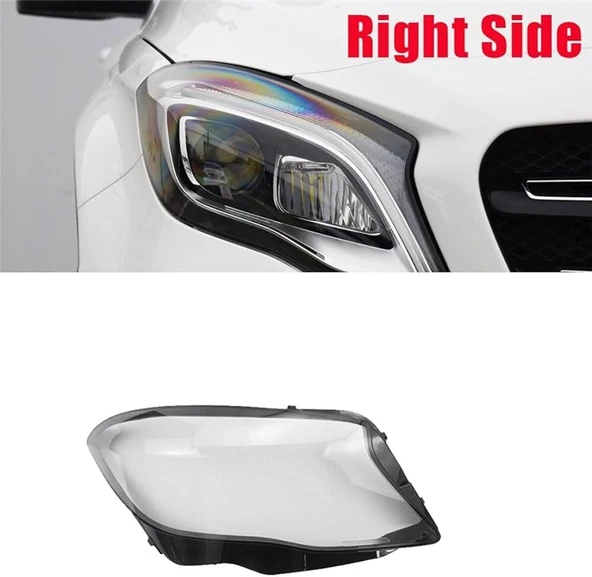 Mercedes Gla W156 Sağ Far Camı Ce Belgeli İthal 2014-17 ürün görseli 1