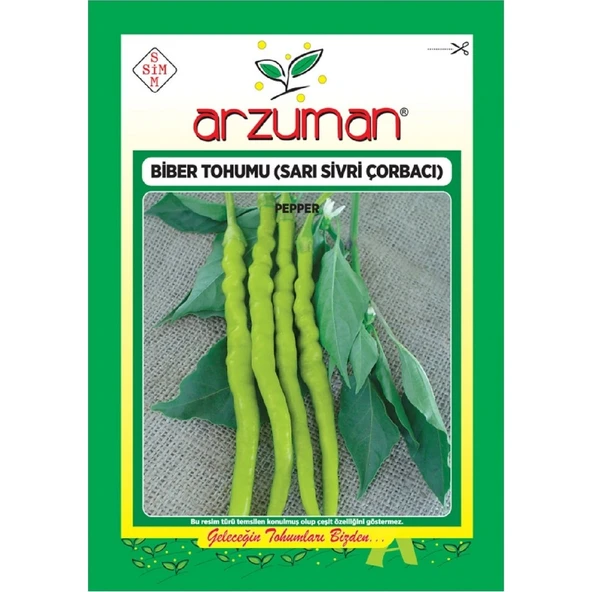 Biber Tohumu -Sarı Sivri Çorbacı- (10 Gr) ürün görseli 1