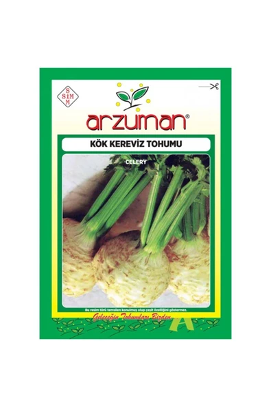 Beyaz Etli Kök Kereviz Tohumu-10 Gram ürün görseli 1