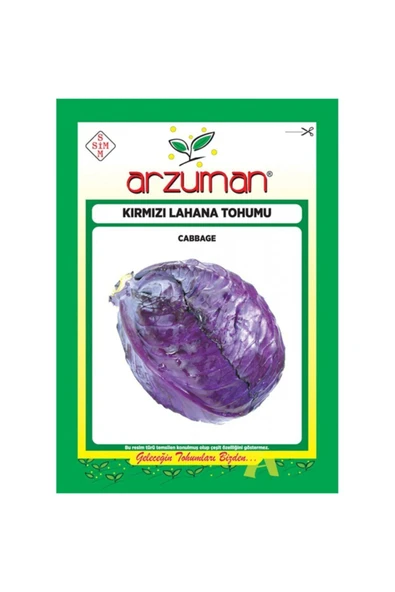 Kırmızı-mor Lahana Tohumu-10 Gram ürün görseli 1