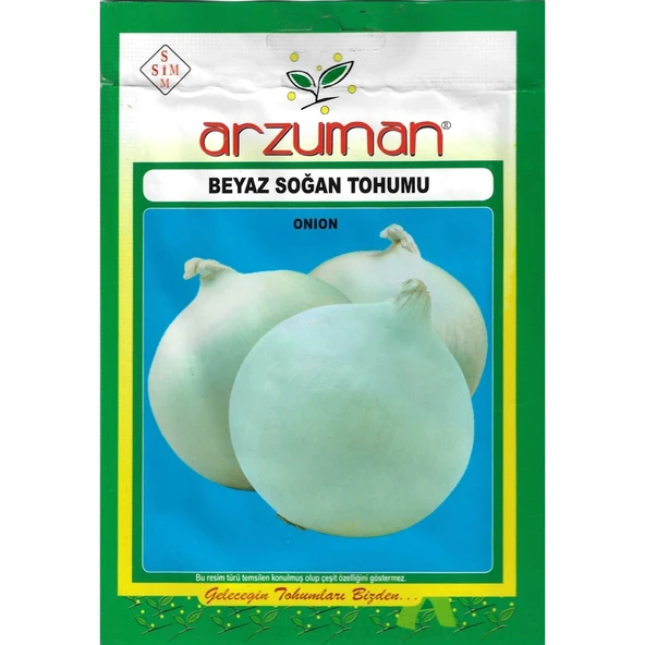 Beyaz Soğan Tohumu 5 gr Arzuman Tohumculuk ürün görseli 1