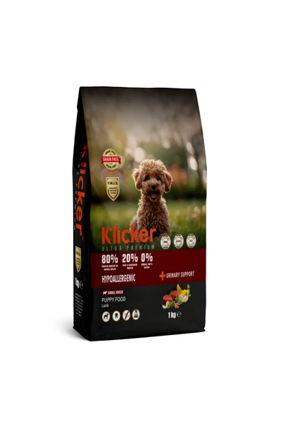 Klicker Yavru Köpek Maması Hypoallergenıc Mıni Irk Kuzulu 1 Kg ürün görseli 1