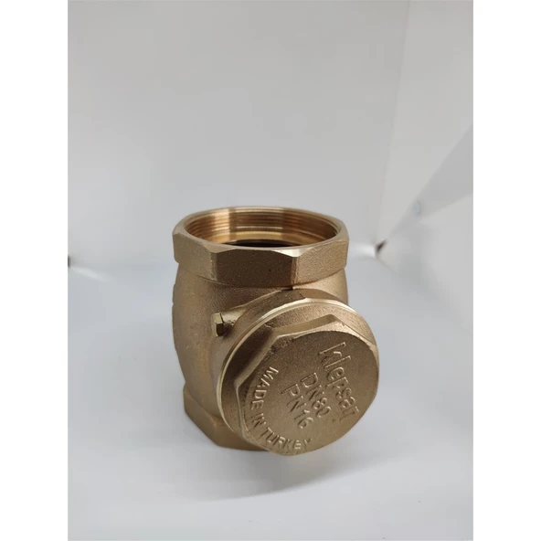 Klepsan Çalparalı Çekvalf 3'' DN80 PN16 Klepsan Sarı Metal ürün görseli 1