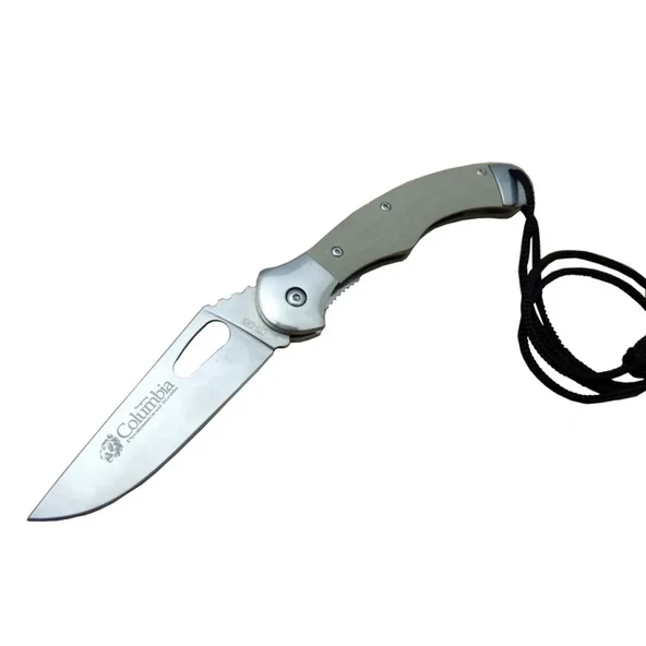 Columbia Spay Grn Cts-grn Outdoor Çakı 21 Cm - Yeşil G10 Sap, Manuel, İpli ürün görseli 1