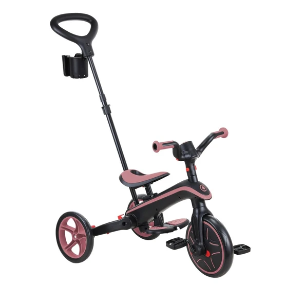 4in1 Katlanabilir Bisiklet Koyu Pastel Pembe ürün görseli 1