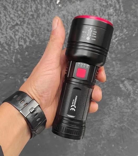 PD-9000 Profesyonel cı Feneri - Resim 2