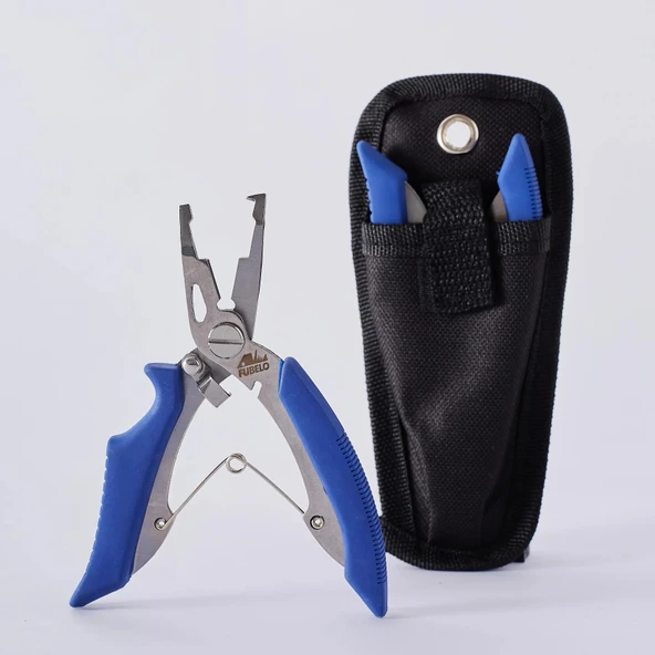 Fubelo Kılıflı Rox 13cm Balıkçı Pensesi (Mavi) ürün görseli 1